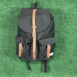 Herschel Supply Co Backpack 15"‎ Black Brown Dawson Satchel Bag Laptop Bag